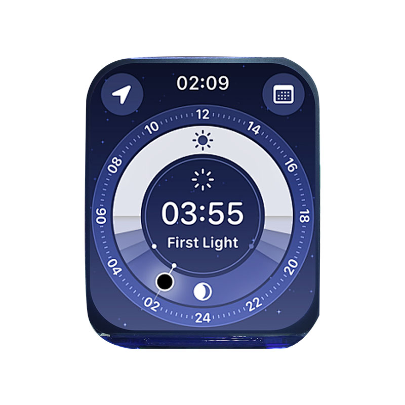 1,83 tommer TFT-skærm