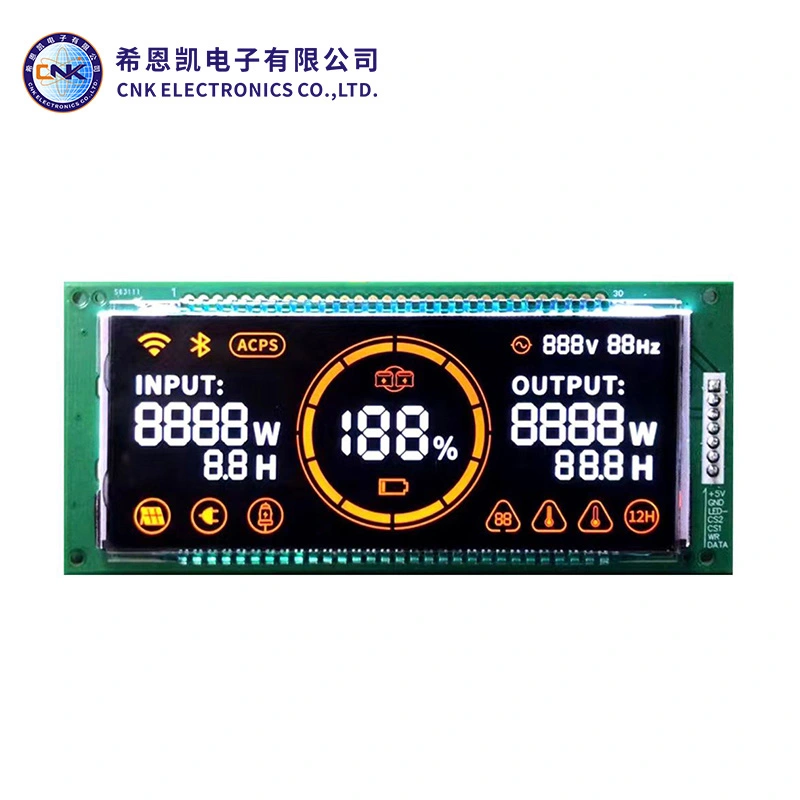 Segment LCD -display